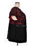 Studio 1940 Black Short Sleeve Blouse Size 22 - photo 4