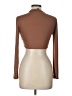 Shein Brown 3/4 Sleeve T-Shirt Size L - photo 2