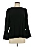 Anne Klein Black Long Sleeve Blouse Size L - photo 1
