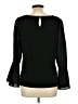 Anne Klein Black Long Sleeve Blouse Size L - photo 2