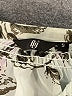 Fig Floral Silver 3/4 Sleeve Blouse Size S - photo 7