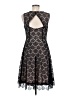 Kensie 100% Polyester Argyle Black Cocktail Dress Size 6 - photo 2