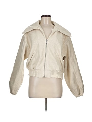 Madewell Zip-Front Shawl Bomber Jacket (view 1)