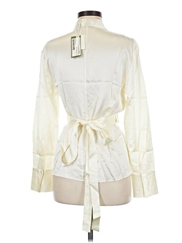 LILYSILK Long Sleeve Silk Top (view 2)