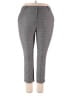 Theory 100% Wool Plaid Gray Wool Pants Size 18 - photo 1