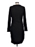 Express Solid Black Casual Dress Size L - photo 2