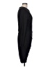 Express Solid Black Casual Dress Size L - photo 4