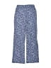 Lands' End 100% Polyester Paisley Blue Casual Pants Size 10 - 12 - photo 2