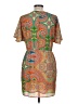 Glam 100% Polyester Orange Casual Dress Size M - photo 2