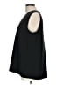 Theory 100% Polyester Black Sleeveless Blouse Size L - photo 5
