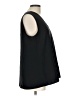 Theory 100% Polyester Black Sleeveless Blouse Size L - photo 4