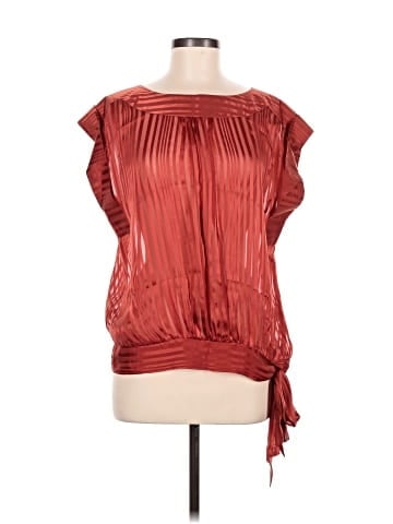 Classiques Entier Short Sleeve Silk Top (view 1)
