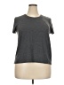 Avia Gray Short Sleeve Top Size 18 - photo 1