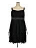 R&M Richards 100% Polyester Black Cocktail Dress Size 22 - photo 1