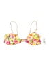 PacSun Floral Yellow Swimsuit Top Size XL - photo 1