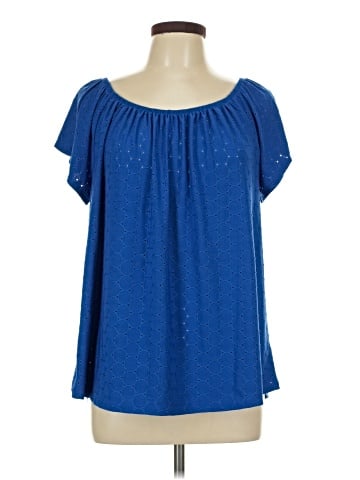 Kim & Cami Short Sleeve Blouse (view 1)