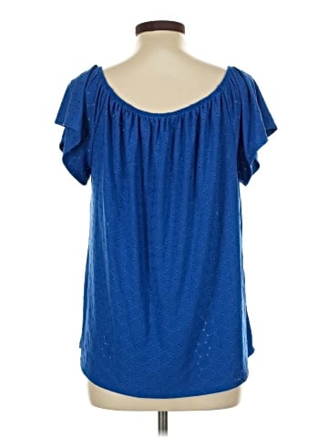 Kim & Cami Short Sleeve Blouse (view 2)