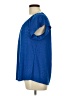 Kim & Cami Blue Short Sleeve Blouse Size L - photo 5