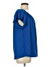 Kim & Cami Blue Short Sleeve Blouse Size L - photo 4