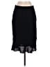 Escada 100% Wool Solid Black Wool Skirt Size EU 38 / US 8 - photo 2