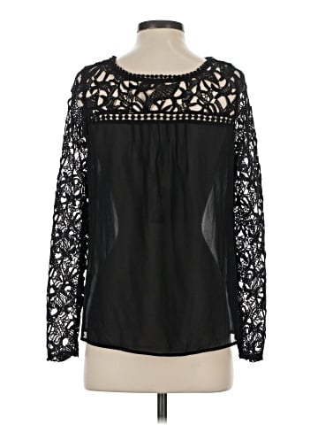 Pink Blush Long Sleeve Blouse (view 2)