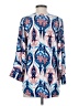 Renee C. Blue 3/4 Sleeve Blouse Size XS - photo 2