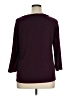 Daniel Rainn Burgundy 3/4 Sleeve Top Size XL - photo 2