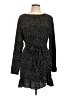 Missguided 100% Polyester Polka Dots Black Casual Dress Size 10 - photo 1