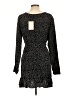 Missguided 100% Polyester Polka Dots Black Casual Dress Size 10 - photo 2