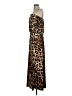 Boston Proper Animal Print Brown Casual Dress Size XS - photo 5
