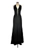 Cache 100% Polyester Black Cocktail Dress Size L - photo 1