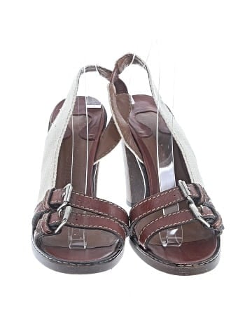 Chloé Cadbury Canvas Slingback Sandal Buckles (view 2)