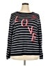 Talbots Stripes Black Pullover Sweater Size 3X - photo 1