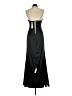 Cache 100% Polyester Black Cocktail Dress Size L - photo 2
