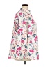 Lands' End 100% Baumwolle Floral Pink Long Sleeve Button-Down Shirt Size 22w - photo 4