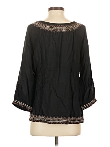 Lucky Brand 3/4 Sleeve Blouse (view 2)