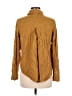 Knox Rose 100% Rayon Brown Long Sleeve Button-Down Shirt Size M - photo 2