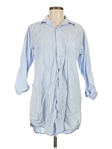 Lauren by Ralph Lauren 3/4 Sleeve Button-Down Shirt (view 1)