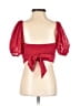 Lulus Red Short Sleeve Top Size XS - photo 2