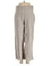 Sundance Chevron-herringbone Silver Linen Pants Size S - photo 1