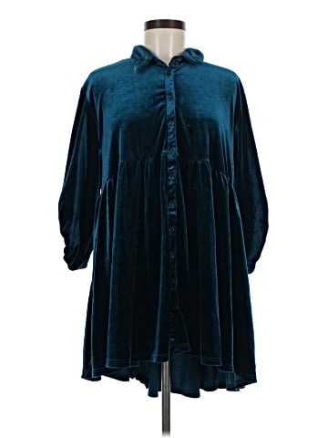 Umgee 3/4 Sleeve Blouse (view 1)