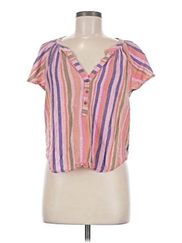 Xirena Short Sleeve Blouse (view 1)