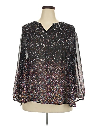 Fun2Fun 3/4 Sleeve Blouse (view 1)