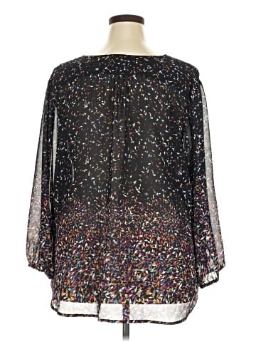 Fun2Fun 3/4 Sleeve Blouse (view 2)
