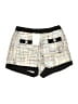 Grey Lab Los Angeles 100% Polyester Tweed Ivory Shorts Size M - photo 2