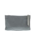Not Rational 100% Leather Gray Leather Clutch One size - photo 1