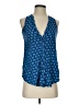 Maeve 100% Rayon Blue Sleeveless Blouse Size 0 - photo 1