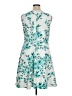 Alyx Print Teal Cocktail Dress Size 16 - photo 2