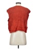 Unbranded 100% Polyester Orange Sweater Vest Size S - photo 2
