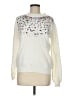 Charter Club Polka Dots White Pullover Sweater Size M - photo 1